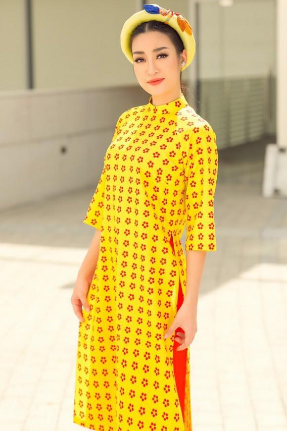 do my linh duoc fans khen la mot trong nhung hoa hau catwalk ao dai dep nhat vbiz - 5